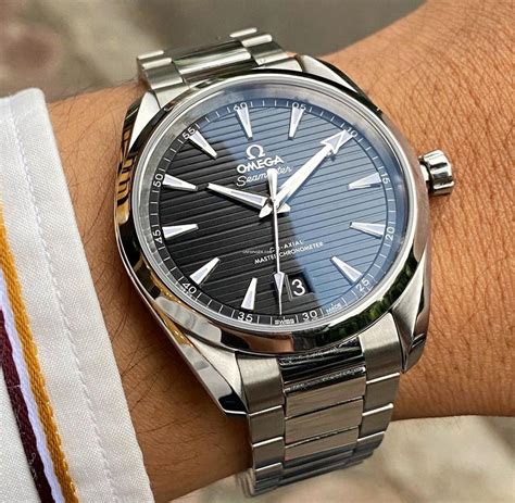 omega seamaster co-axial chronometer aqua terra|omega aqua terra 150m thickness.